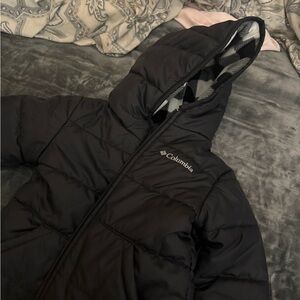 Columbia Black Hooded Jacket